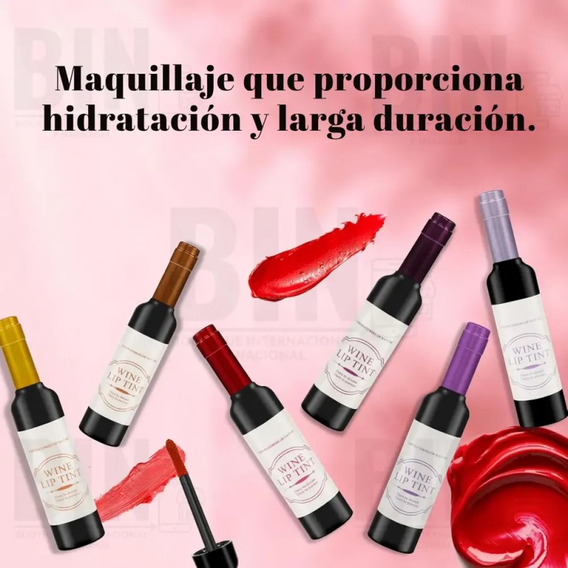Gloss Labial Resistente Agua + Acabado Intenso | Kit 12p