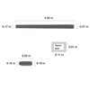 ralhaywi Eyeglass Push in Nose Pads，Eyewear Relacement Temple Tips Ear