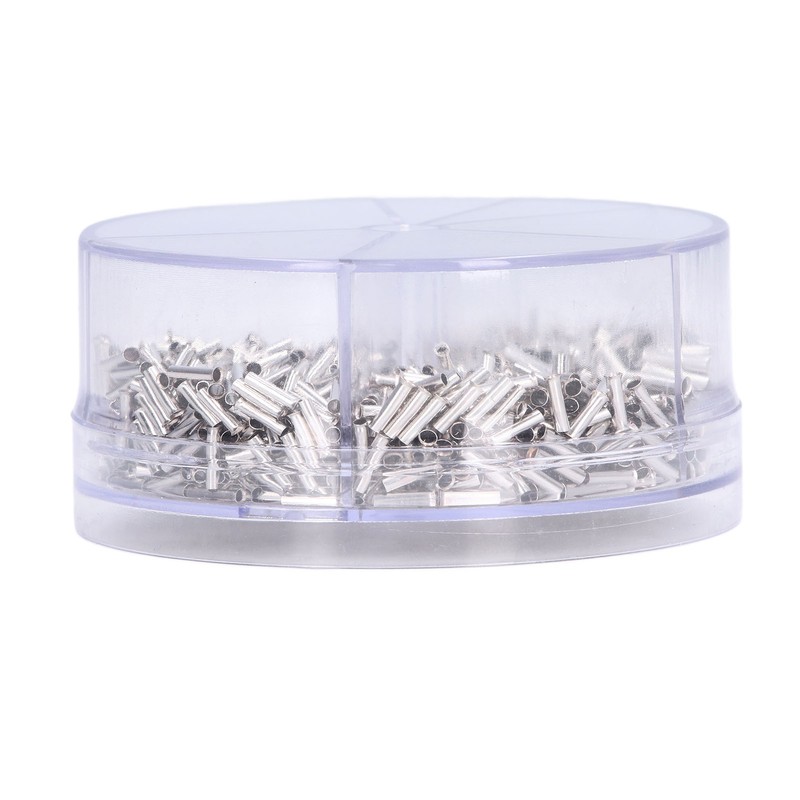 1900Pcs Wire Ferrule Non Insulated 0.52.5mm Connector Crimp Terminal 1422