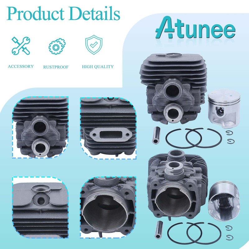 Atunee 50mm TS410 Cylinder Piston Kit for Stihl TS410 TS420