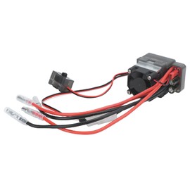 360A Brus ESC with Heat Sink and Cooling Fan for 1/10 RC Wler ESC with Fan and Heat Sink for Enhanced Performance