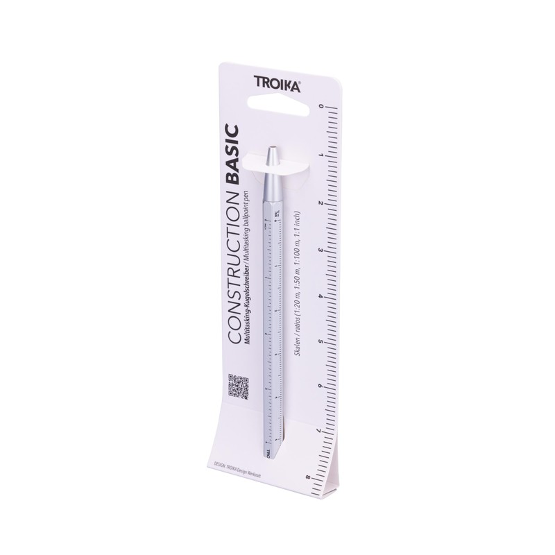 Multitasking ballpoint pen with black D1 refill – CONSTRUCTION BASIC