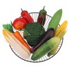 Meiwlong 10 PCS Artificial Realistic Vegetable Fake Display Photography Props