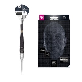 Target Darts Unisex Phil Taylor Power 9-five Gen 9 95% Tungsten Swiss Point Set Steel Tip Darts, Black and Silver, 22G UK