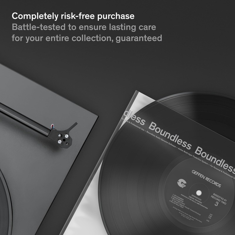 Boundless Audio Vinyl Record Sleeves - 50 x Premium Vinyl