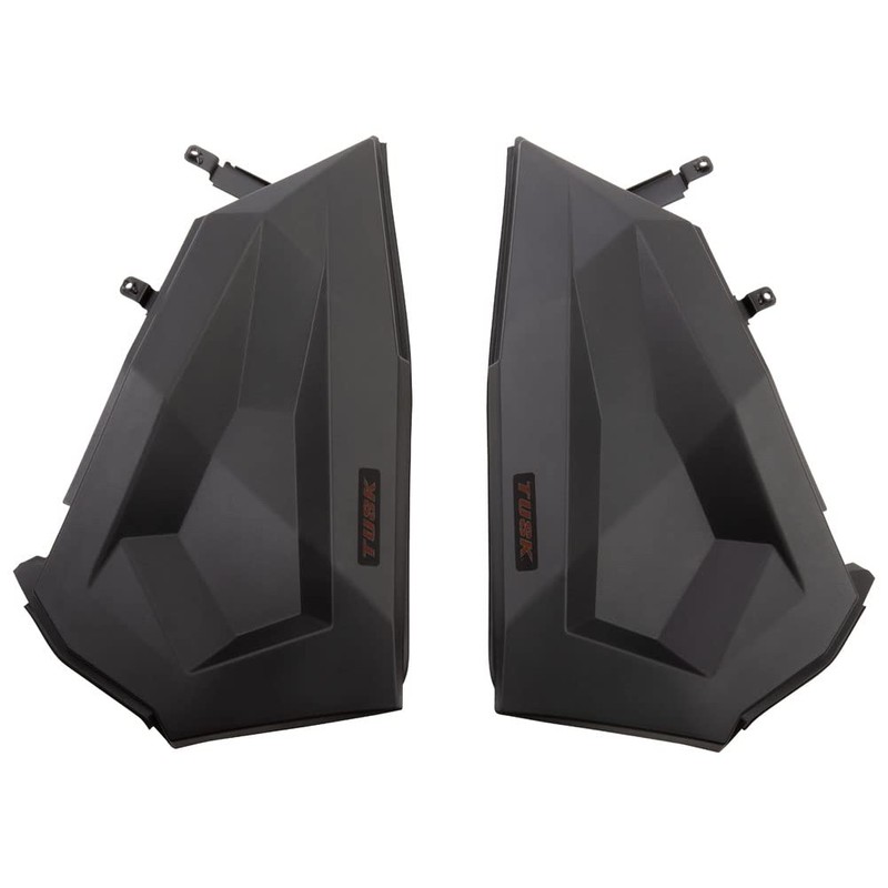 TUSK Plastic Lower Door Inserts Black Durable UTV Side Protection