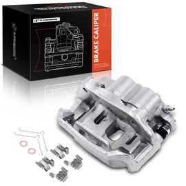 A-Premium Disc Brake Caliper Assembly with Bracket Compatible with Select Lexus and Toyota Models - SC300, SC400 1992-2000, Supra 1993-1998, L6 3.0L, V8 4.0L - Front Left Driver Side