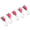 5 Pcs Winter Ice Fishing Jigs Kit for Bass Perch