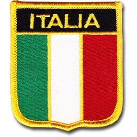Flagline Italy (Italia) - Country Shield Patch