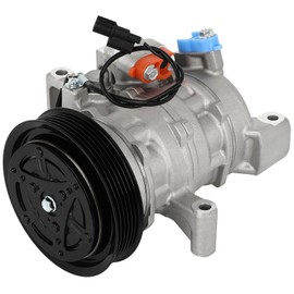 SCITOO AC Compressor with Clutch for Honda HR-V 1.8L 2016 2017 2018 2019 2020 2021 2022, Fast Cooling Air Conditioner Compressor for 3881051MA01 3881051MA02
