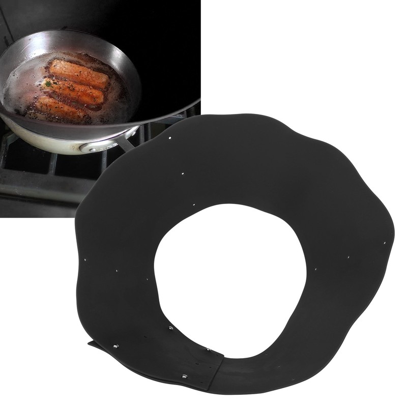 Silicone Splatter Guard for Frying Pan Pot DIY Adjustable Oil