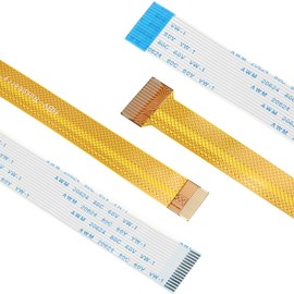 MakerSpot Flex Cable for Pi Camera MakerSpot FFC Ribbon Flexible Flat Cable Set for Raspberry Pi Models A+, B+, 2, 3, 3B+, 4B