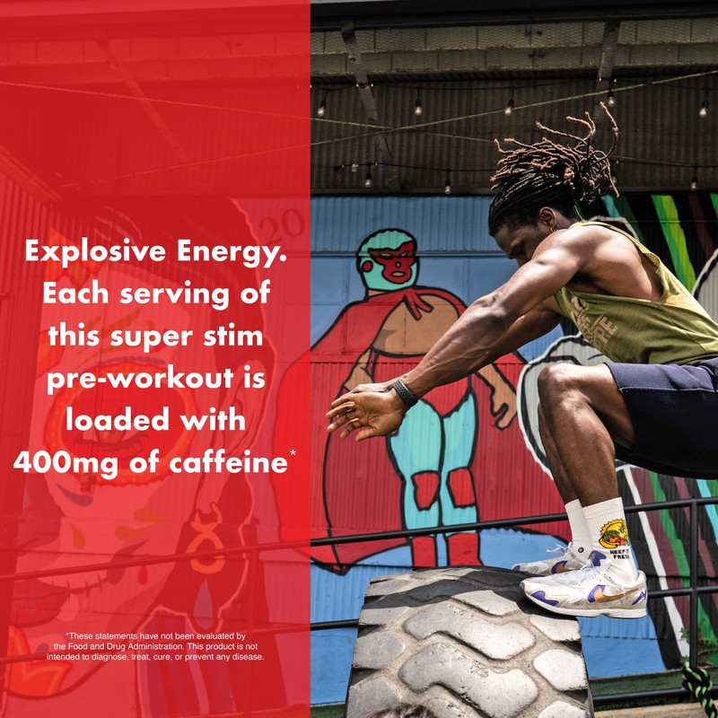 Anabolic Warfare Defcon1 High Stim, High-Intensity Pre-Workout Powder (Fruit Explosion,