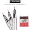 35000RPM Portable Nail Drill Machine Electric Nail Grinding Polisher Manicure