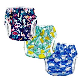 Paquete de 3 trajes de baño para bebé DANA BANANA | Unitalla | Hasta los 17 kilos |