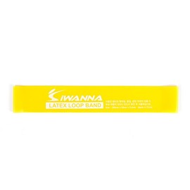I Wanna V I Wanna Loop Band Level 1 Yellow Pilates & Yoga Supplies / V 아이워너 루프밴드 1단계 옐로우 필라테스 요가용품