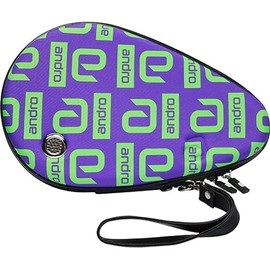 [Andro] Table Tennis Racket Case, Andro, Full Design, Hard Case CL Purple, CL Purple