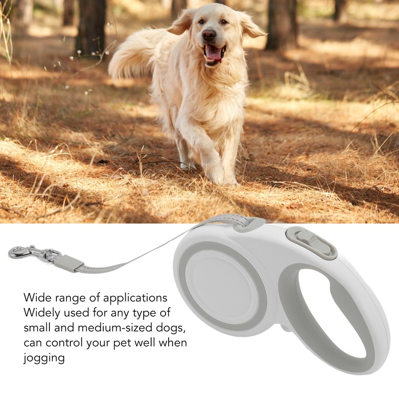 Retractable Dog Leash Reflective Ergonomic Automatic Telescopic Tractor Dog Tape