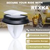 Rexka 10pcs Back Door Trim Moulding Clip Compatible with RAM