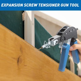 Riisoyu Wall Anchor Adjustment Tool Rivet Gun Wall Dowel Adjustment Tool for Hollow Wall Metal Anchor Gecko Pliers for M4 M6 M8 M10 Metal Cavity Dowels for Concrete Blocks, Plasterboard, Hollow