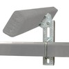 Extreme Max 3006.7032 10" Galvanized Swivel-Top Bunk Bracket with Hardware