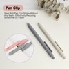 FIOVER Gel Pens 5pcs 0.5mm Quick Dry Black Ink Pens