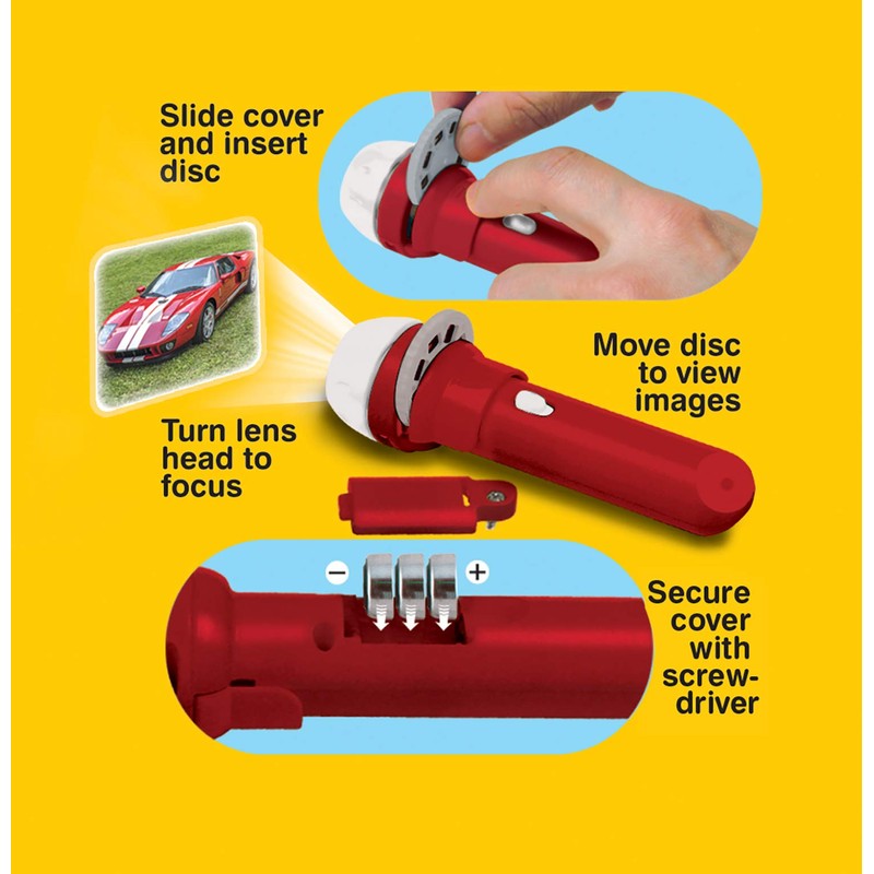 Brainstorm Toys Super Cars Torch and Projector