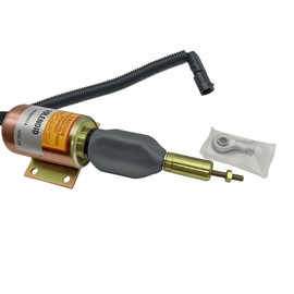 24V Fuel Shutoff Solenoid Valve RE502474 RE516083 for John Deere Excavators 200LC 230LC 230LCR 270LC 120 160LC Engine