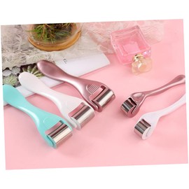 minkissy 2pcs Ice Roller Facial Massage Tools Cooling Ice Globes Facial Tools Face Massage Tools Metal Face Roller Skincare Tools for Face Ice Cold Globes Stainless Steel Massager