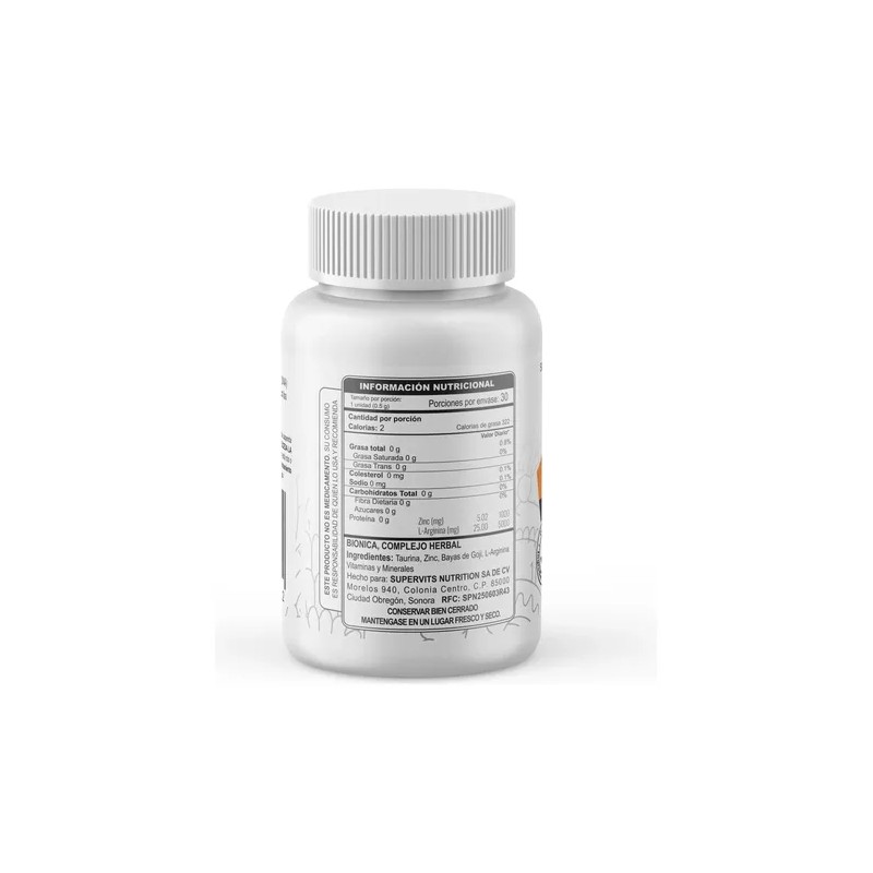 Supervits Bionica Complejo Herbal 30 Caps Sfn