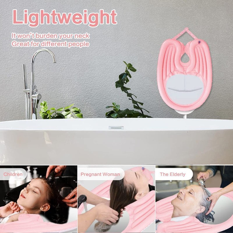 Mobile Inflatable Hair Washbasin VicTop Portable Hair Wash Basin PVC
