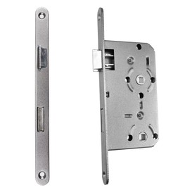 Bever Bathroom / Toilet Door Lock, Changing Cubicle Lock, 280 Z DIN-Left / DIN-Right