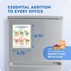 Office Refrigerator Etiquette Guide - Magnetic Signs for Refrigerator to