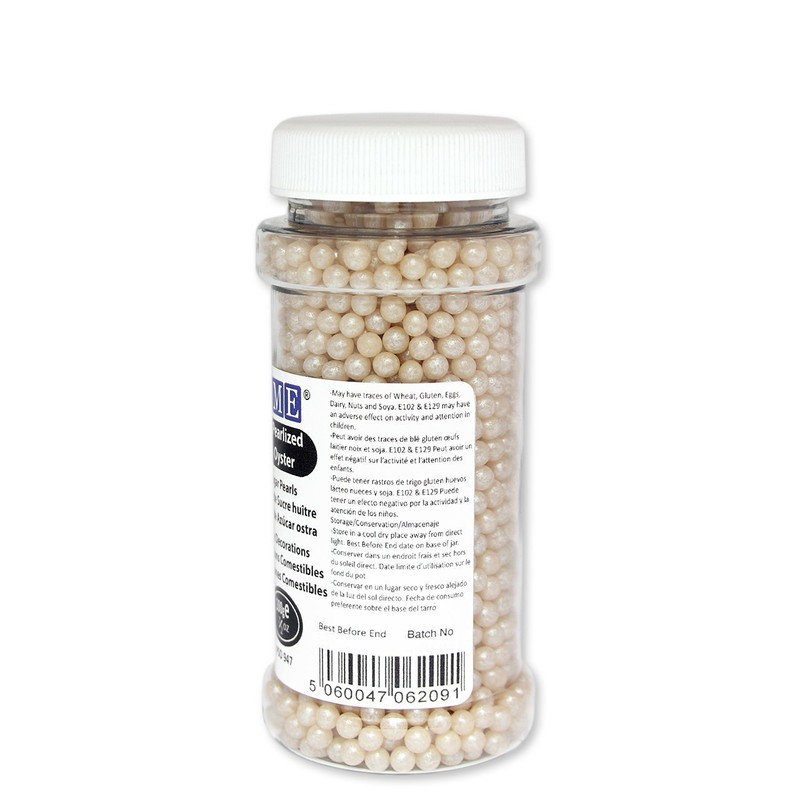 PME Sugar Pearls Pearlized Oyster 100 g