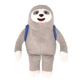 MerryMakers First Day Critter Jitters Plush Sloth, 7-Inch, Based on The Hilarious Picture Book by Jory John and Liz Climo