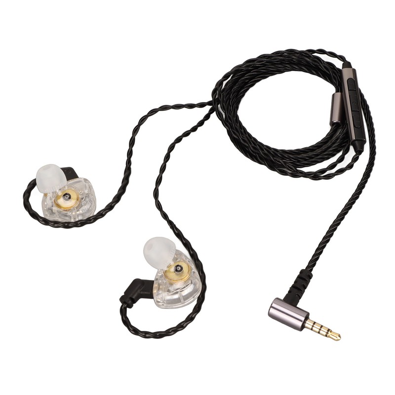 HiFi Wired Earbuds Stereo Dynamic Hybrid 3.5mm Wired Monitor Earbuds
