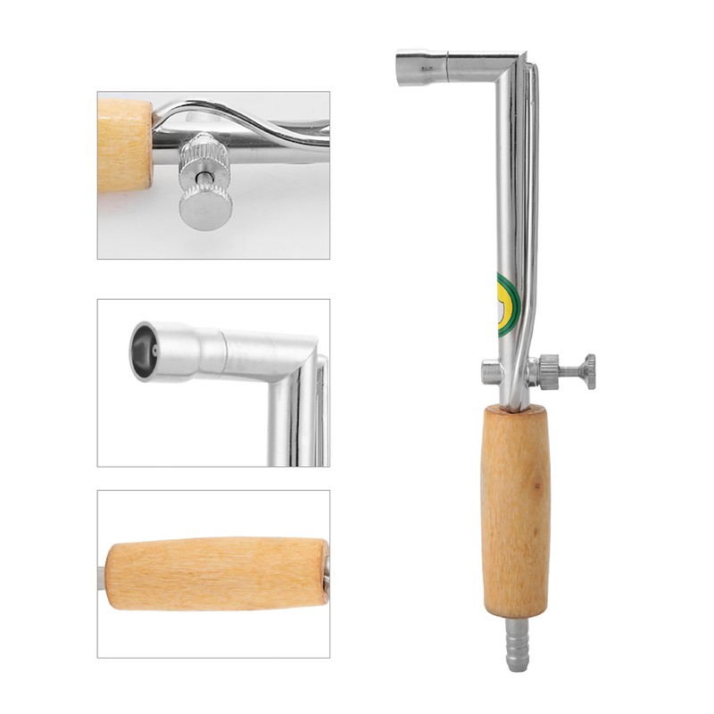 Adjustable Flame Gas Wood Handle Welding Torch Jewelry Making Soldering