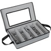 Flatware Storage Case - Durable 5 Compartment Silverware Storage Container
