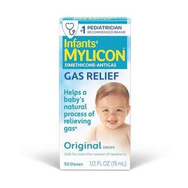 Gotas para Alivio de Gas Mylicon para Bebés y Lactantes, Fórmula Original, 14.8 mililitros