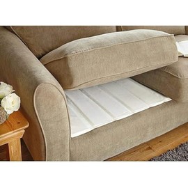SuperShock Seat Rejuvenator - Adjustable Cushion Support for Enhanced Comfort and Durability (Cream(off white, 62 x 46 (1 Seater))