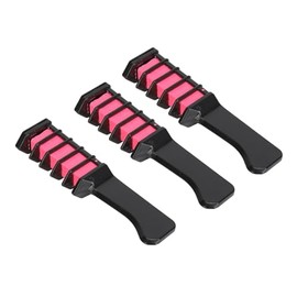 Peine de Tiza para el Cabello Temporal, Tiza para el Cabello Lavable, Peine de Tinte Colorido, Peine de Tinte para el Cabello Temporal, Peine de Tiza para el Cabello Rosa y