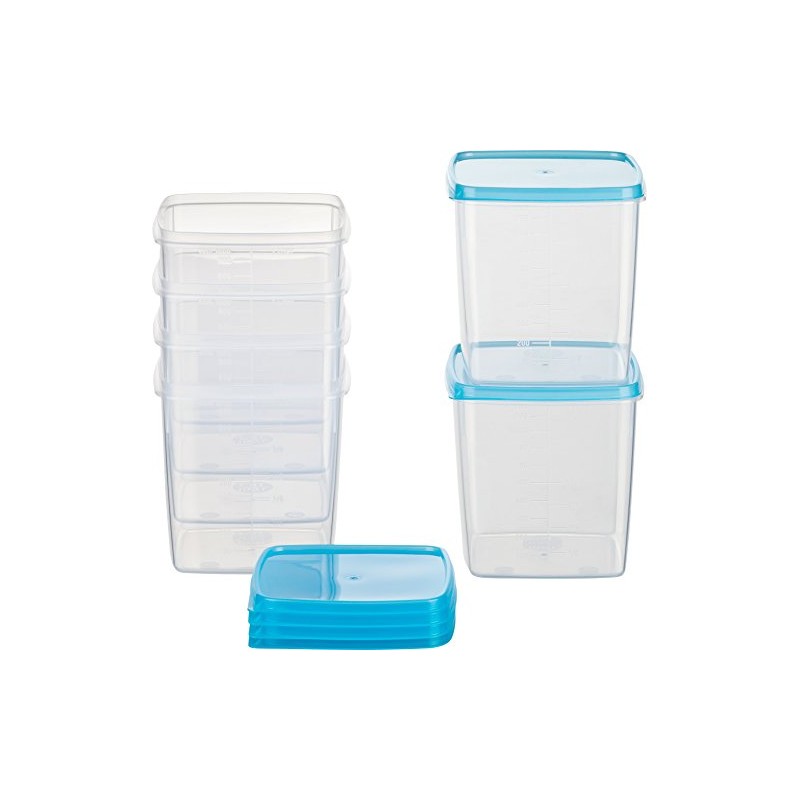 Kigima Mini Freezer Container Set, Various Sizes