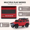WSTER WS-696 Solar Off-Road SUV Bluetooth Speaker (Red)