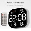 Digital Clock Large Screen LED USB 5V Remote Multifunctional Temperature