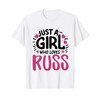 Just A Girl who loves RUSS Cute RUSS Family Name