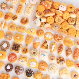 Decorative Parts Resin Set [Country of Delicious Bread, Can be DIY Freely / Various Motifs] Accessory Parts, Decorative Parts, Cute, Characters, Decoration, Beads, Whip Decoration, Resin Parts, Resin