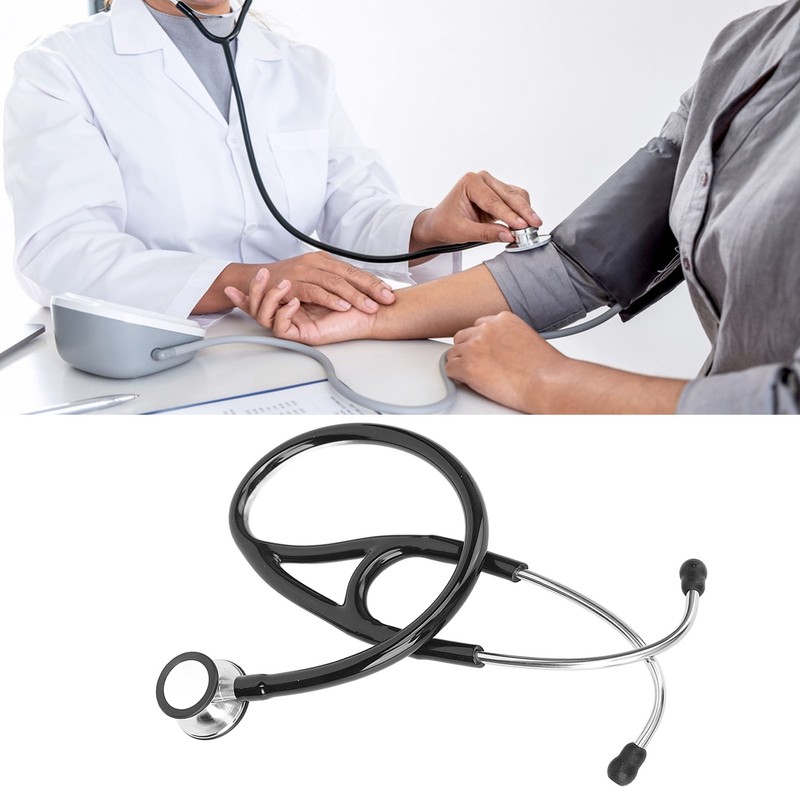 Fetal Stethoscope Dual Head Stainless Steel Floating Frequency Conversion Diaphragm