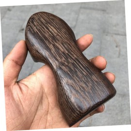 FOMIYES Pcs Handheld Wooden Shoulder Neck Massager Portable Point Massager Wood Material