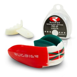 Rugbier Euskadi Pro XP Rugby Mouth Guard, Kids Size up to 12 Years, Unisex, Professional Sports Teeth Guard for Kids