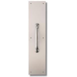 PULL PLATE ALUMINUM 15"L